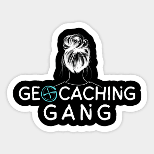 Geocaching Girl Gang Sticker